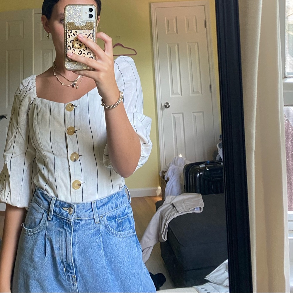 Button up blouse